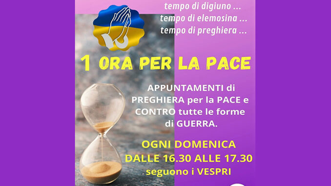 Clarisse: ogni domenica preghiera per la pace