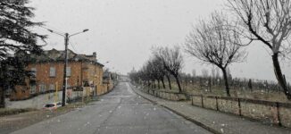 Maltempo: una domenica con vento forte e, dal tardo pomeriggio, la neve annunciata dalle previsioni (FOTOGALLERY)