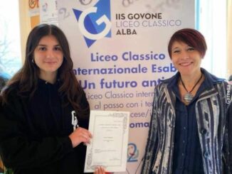 Gaia Capasso (liceo Govone) vince il Certamen Augusteum Taurinense