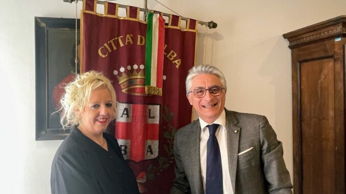 Garante Ferlauto e Sindaco Bo_02_2023jpg Alba: Paola Ferlauto è la nuova garante comunale dei detenuti