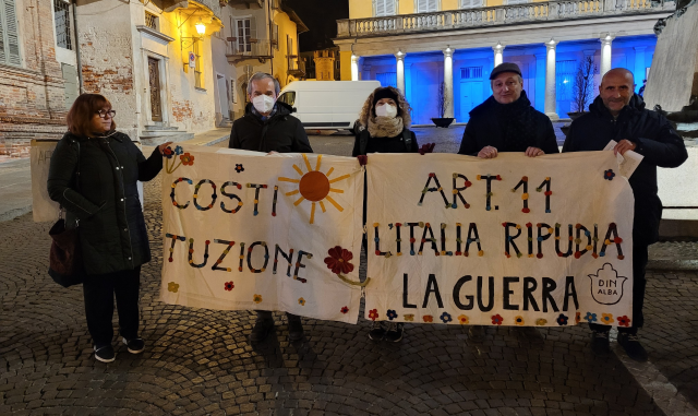 A Bra una manifestazione per chiedere la pace in Ucraina