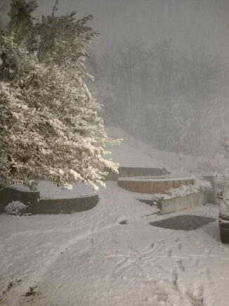 Maltempo: una domenica con vento forte e, dal tardo pomeriggio, la neve annunciata dalle previsioni (FOTOGALLERY) 6