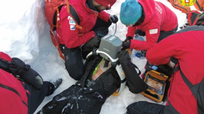 Soccorso tecnico e sanitario invernale in montagna: si è concluso oggi il partecipato corso organizzato a Limone Piemonte 2