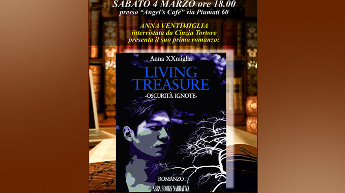 Anna Ventimiglia presenta sabato 4 marzo il suo primo romanzo