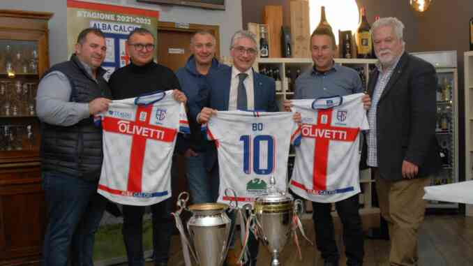 L'Alba calcio festeggia la Coppa italia regionale