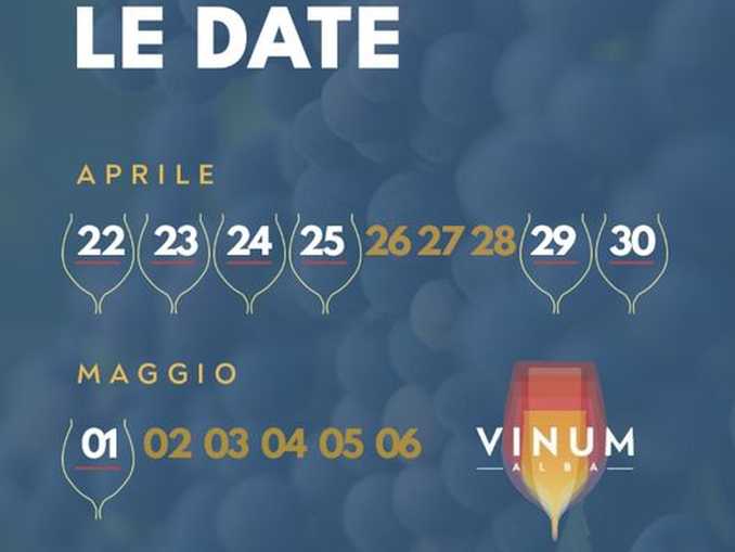 Vinum 2023: ecco le date. Due fine settimana dal 22 aprile al 1° maggio