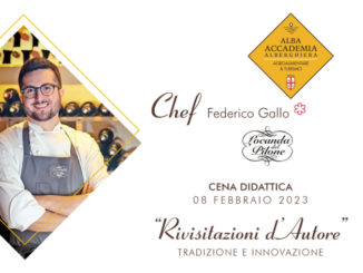 Cena Didattica con Chef Federico Gallo, stella Michelin