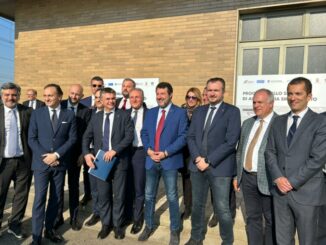 Il presidente Cirio e l’assessore Gabusi sulla firma dell’accordo con il Ministero per l’hub di Alessandria      1