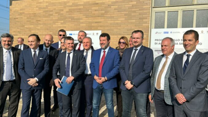 Il presidente Cirio e l’assessore Gabusi sulla firma dell’accordo con il Ministero per l’hub di Alessandria      1