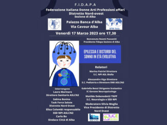 A Palazzo Banca d'Alba una serata sul tema dell'epilessia infantile in età evolutiva promossa da FIDAPA BPW Italy
