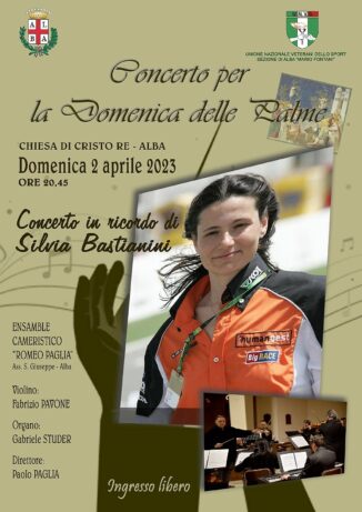 Concerto per Silvia Bastianini: primo appuntamento annuale della sezione Mario Fontani dell’Unione Nazionale dello Sport di Alba 1