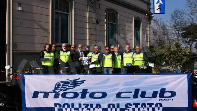 Il Motoclub della Polizia ha incontrato il Questore di Cuneo