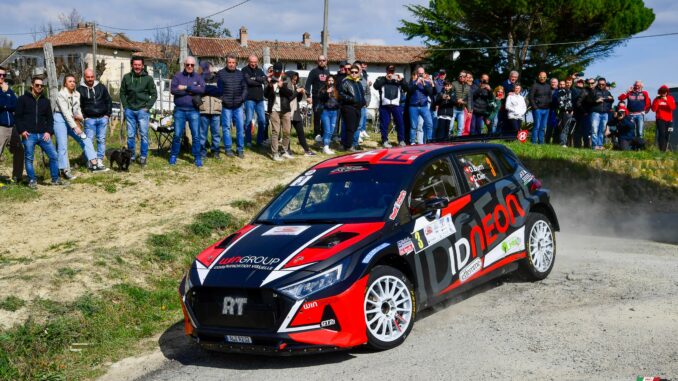 Ribaltone al rally Vigneti Monferrini: Ezio Grasso passa al comando