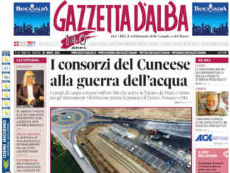 La copertina di Gazzetta d’Alba in edicola martedì 28 marzo