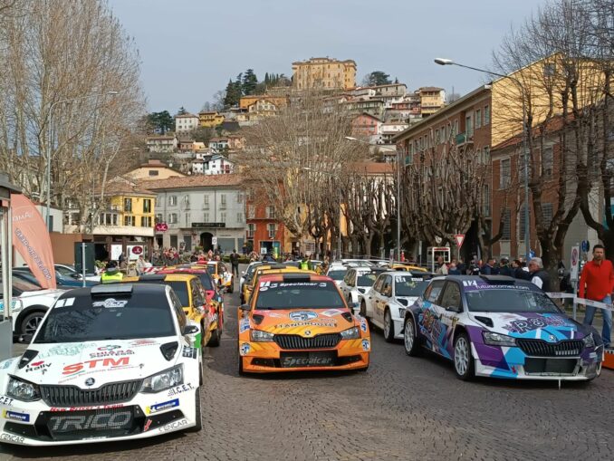 Partito il 6° rally Vigneti monferrini: Michellod al comando