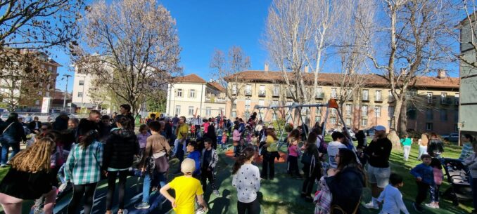 I nuovi giardini “Maestri del Lavoro” in festa, per l