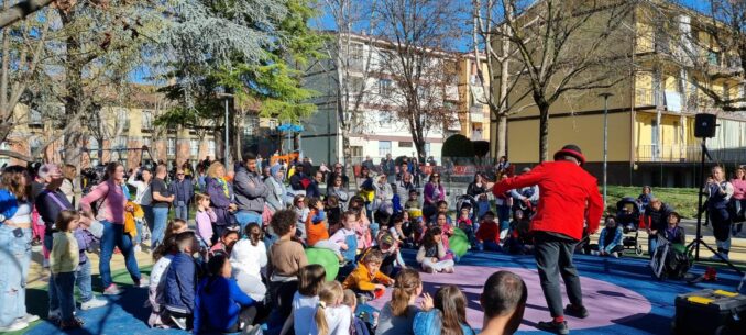 I nuovi giardini “Maestri del Lavoro” in festa, per l