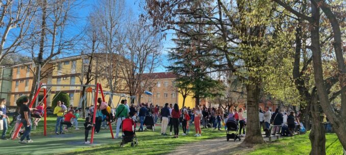 I nuovi giardini “Maestri del Lavoro” in festa, per l