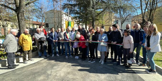 I nuovi giardini “Maestri del Lavoro” in festa, per l