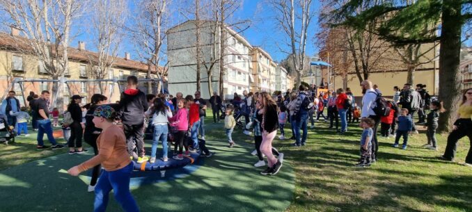 I nuovi giardini “Maestri del Lavoro” in festa, per l