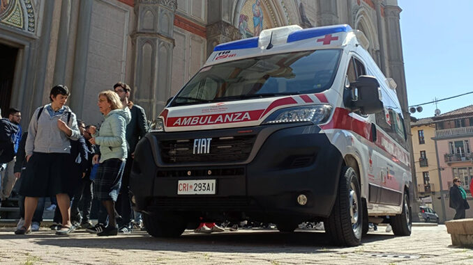 Carmagnola: nuova ambulanza per la Croce Rossa Italiana