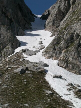 Tre scialpinisti precipitati durante la discesa dal Monte Marguareis, tra Valle Pesio e Val Tanaro