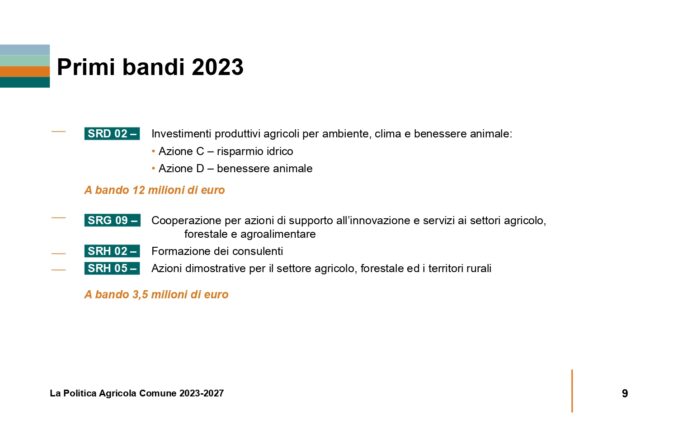 Sviluppo rurale del Piemonte 2023-2027, nuove opportunità per le aziende ed il territorio 9