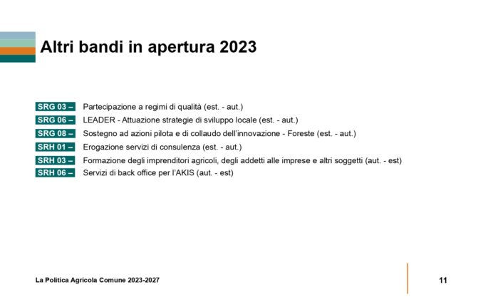 Sviluppo rurale del Piemonte 2023-2027, nuove opportunità per le aziende ed il territorio 11