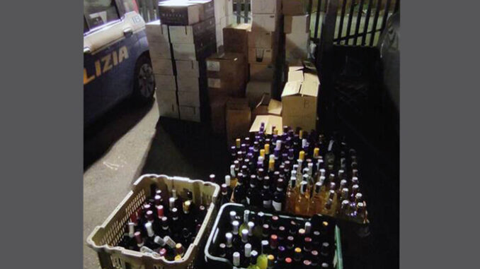 Truffa del vino, polizia sequestra a Torino 4mila bottiglie