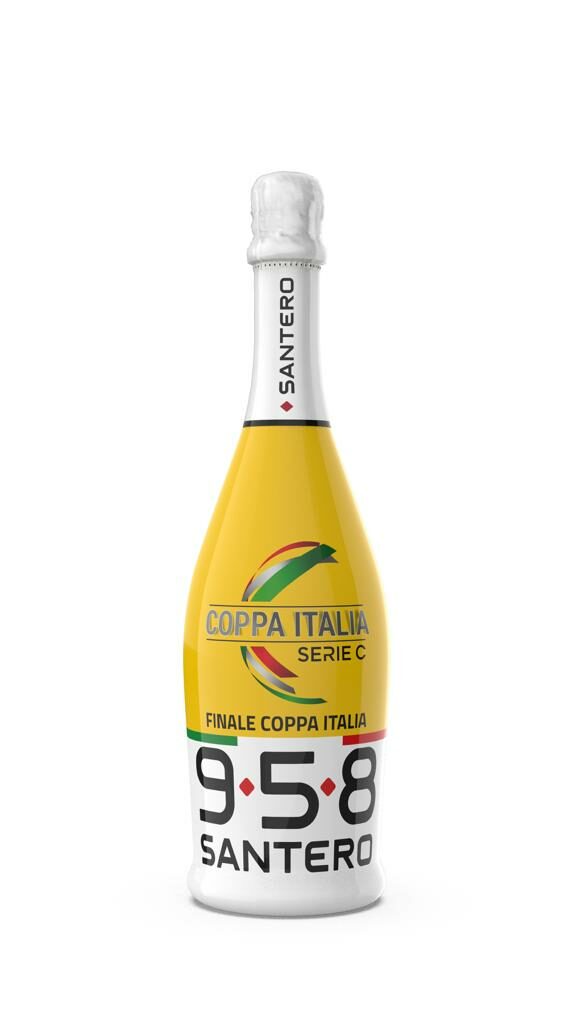 Vino e sport: le bollicine 958 Santero sponsor della Coppa Italia di Serie C