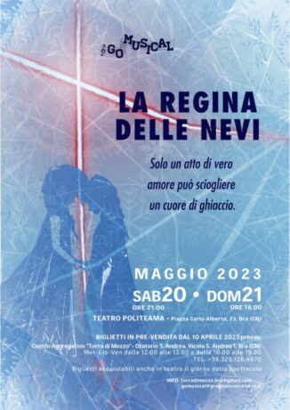 La regina delle nevi, un musical portato a Bra dal Centro “Terra di Mezzo”