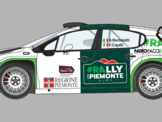 Il Rally Regione Piemonte sulle portiere di Simone Bertolotti