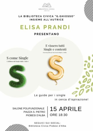 Elisa Prandi presenta i suoi libri nella biblioteca di Piobesi