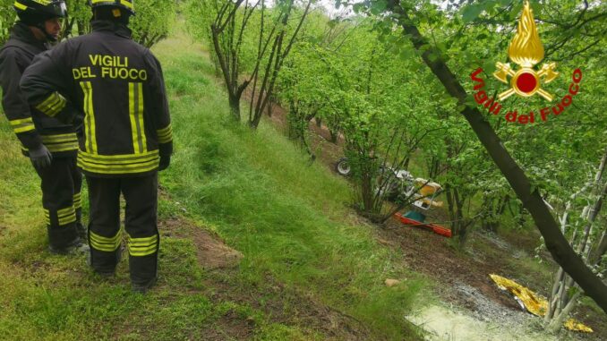 Incidente con il trattore a Lequio Berria, muore 78enne