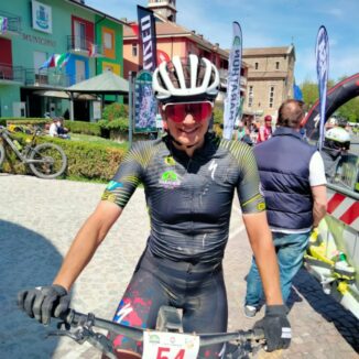 Diego Alfonso Arias Cuervo e Costanza Fasolis primi alla Pedalange di Cossano Belbo 1