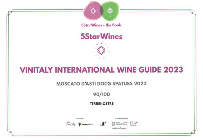 Cossano Belbo: la Terrenostre premiata al Vinitaly 2