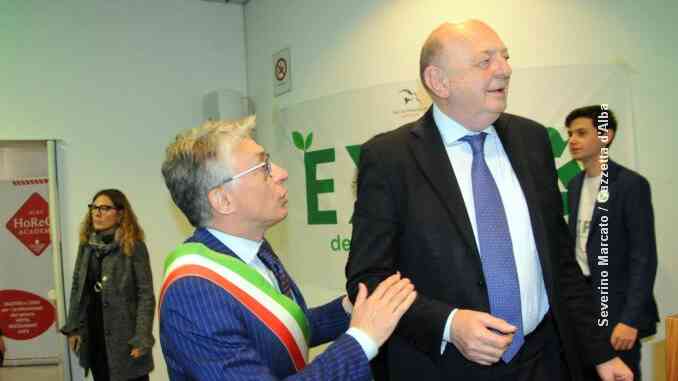 Alba ha accolto il ministro dell'Ambiente allExpo della Sostenibilità in occasione della Giornata mondiale della Terra
