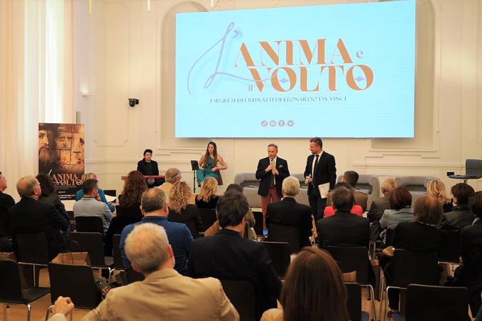 “L’anima e il volto”, il genio di Leonardo a Cuneo: partecipato preopening in Confindustria della mostra allestita a Palazzo Samone 1