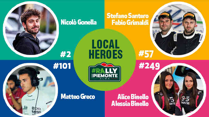 local heroes rally regione piemonte Bozza automatica 573