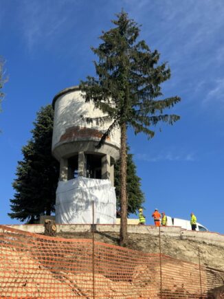 Tutela del paesaggio: Sommariva Perno va a segno! Abbattuto il serbatoio di stoccaggio in località Trinità