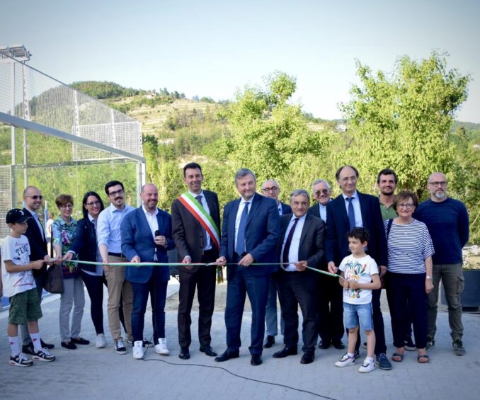 Inaugurato il nuovo centro sportivo di Cortemilia NON PUBBL NON CANC 1