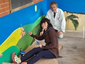 Arte a Pocapaglia: oggi si inaugura il murales di Semeraro e Gotta a Macellai