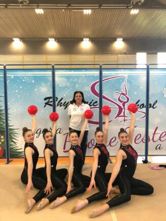 La Ginnastica Alba in pedana in un weekend di gare di ginnastica ritmica 1