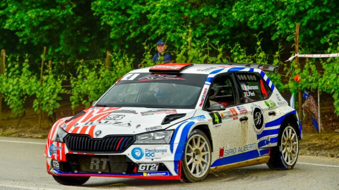 Massimo Marasso coglie punti preziosi al rally del Grappolo