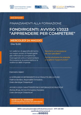 "Apprendere per competere" nel focus organizzato da Confindustria Cuneo per rafforzare il learning mindset dei manager 1