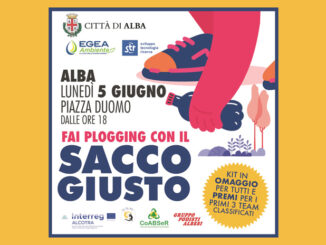 Ad Alba per la Giornata Mondiale dell'Ambiente: plogging lunedì 5 giugno ore 18.00 in piazza Risorgimento 1