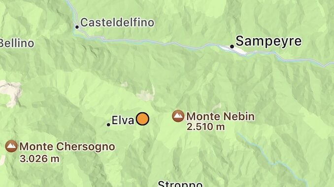 Terremoto di magnitudo 2.9 in alta Valle Maira