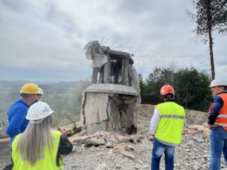 Tutela del paesaggio: Sommariva Perno va a segno! Abbattuto il serbatoio di stoccaggio in località Trinità 1