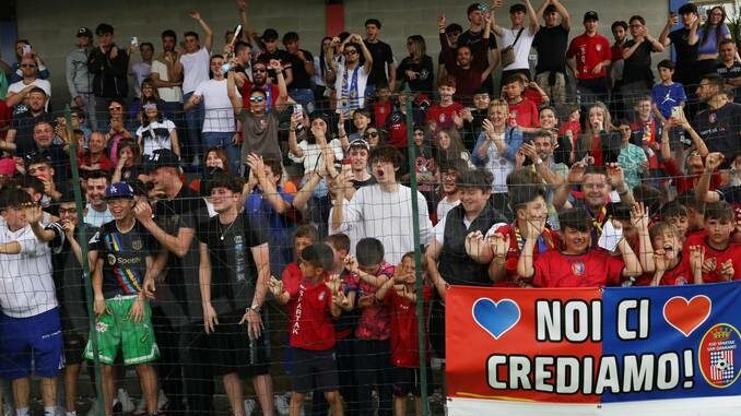 San Damiano festeggia la vittoria dello Spartak in Prima categoria