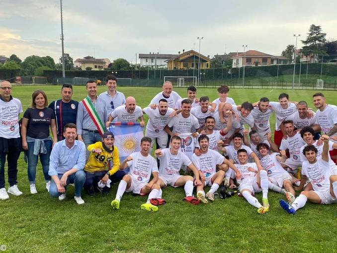 San Damiano festeggia la vittoria dello Spartak in Prima categoria 1